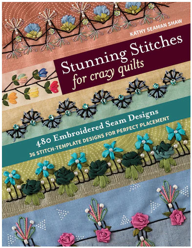 Book: Stunning Stitches for Crazy Quilts
