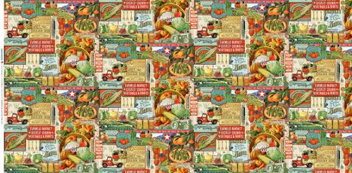 Moda Farm And Garden Farm Collage - Garden