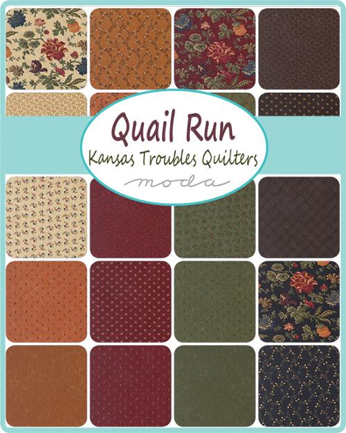 PRE-ORDER Fat Quarter Bundle: Moda Quail Run 40 pcs - Black Rabbit Fabric Inc.