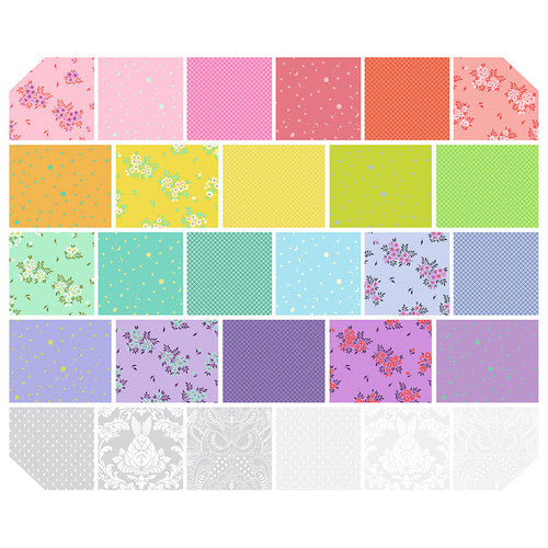 Tula Pink - 2025 True Colors 2.5" Mini Charms - 42 pieces