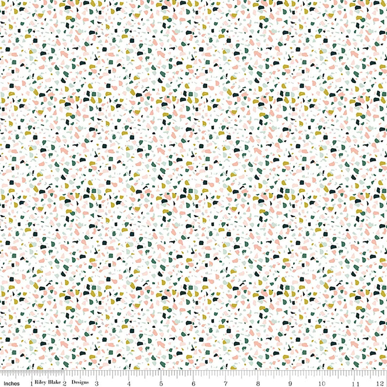 RB - Hibiscus Confetti - White