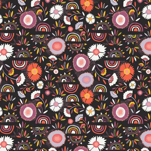 AGF - Divine Pacha - KUS 23700 - Black Rabbit Fabric Inc.