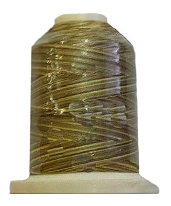 Signature Variegated Thread - 700 Yards - Cotton - 40 Weight - 073 Taupes - Black Rabbit Fabric Inc.