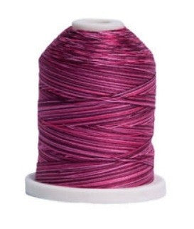 Signature Variegated Thread - 700 Yards - Cotton - 40 Weight - 079 Raspberries - Black Rabbit Fabric Inc.