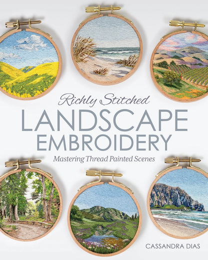Book: Richly Stitched Landscape Embroidery