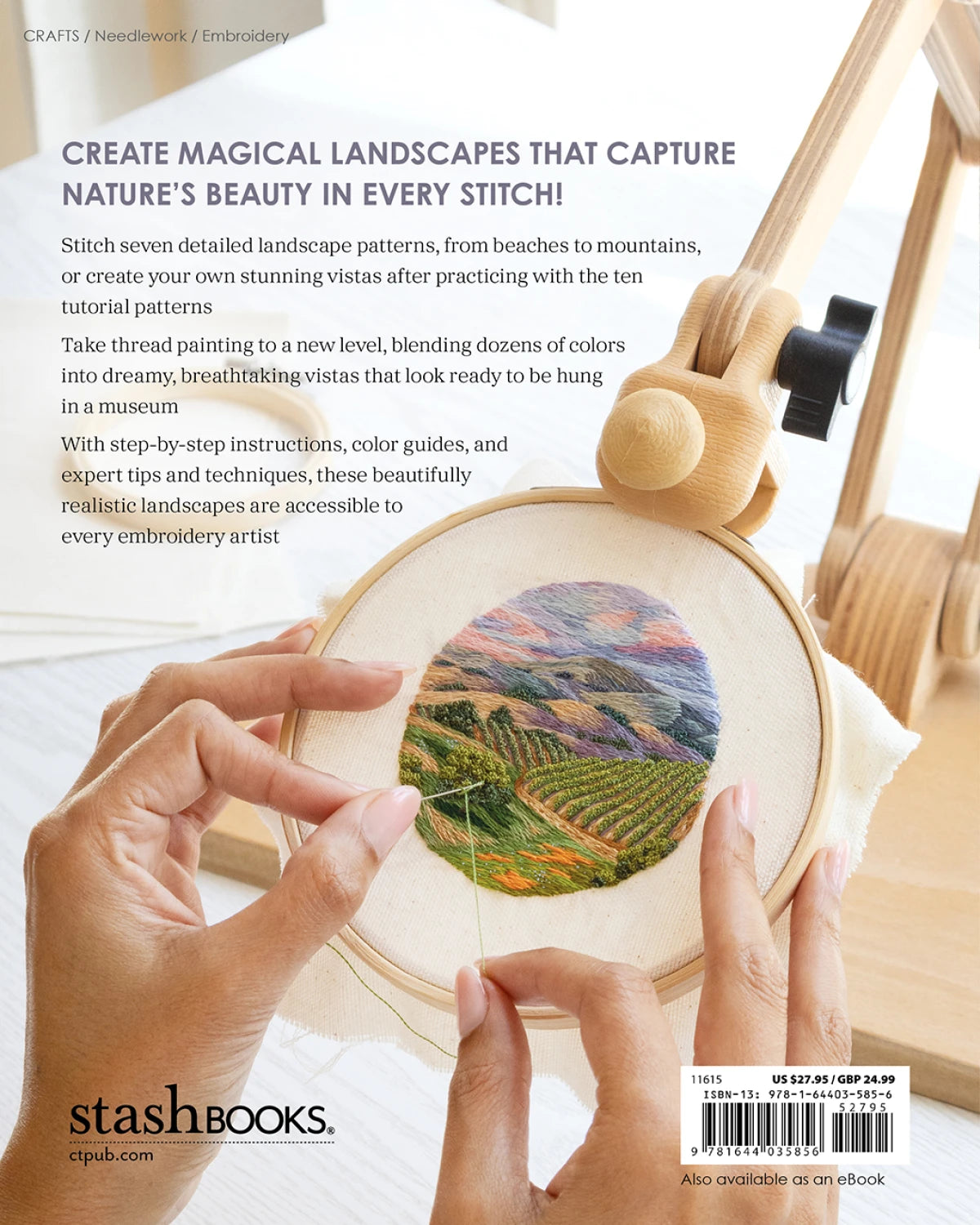 Book: Richly Stitched Landscape Embroidery