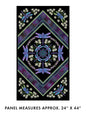 Panel: Benartex Dragonfly Wonder 24" x 44"