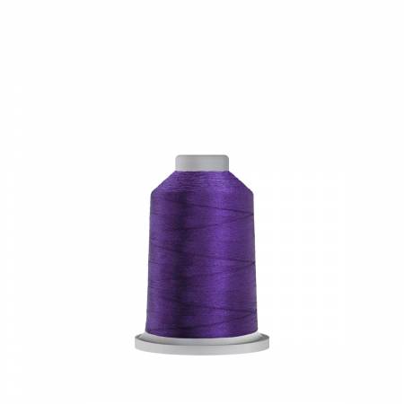 Glide 40wt Polyester Thread 1,100 yd Mini King Spool Raven - Black Rabbit Fabric Inc.