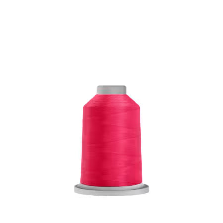 Glide 40wt Polyester Thread 1,100 yd Mini King Spool Hot Pink 70812
