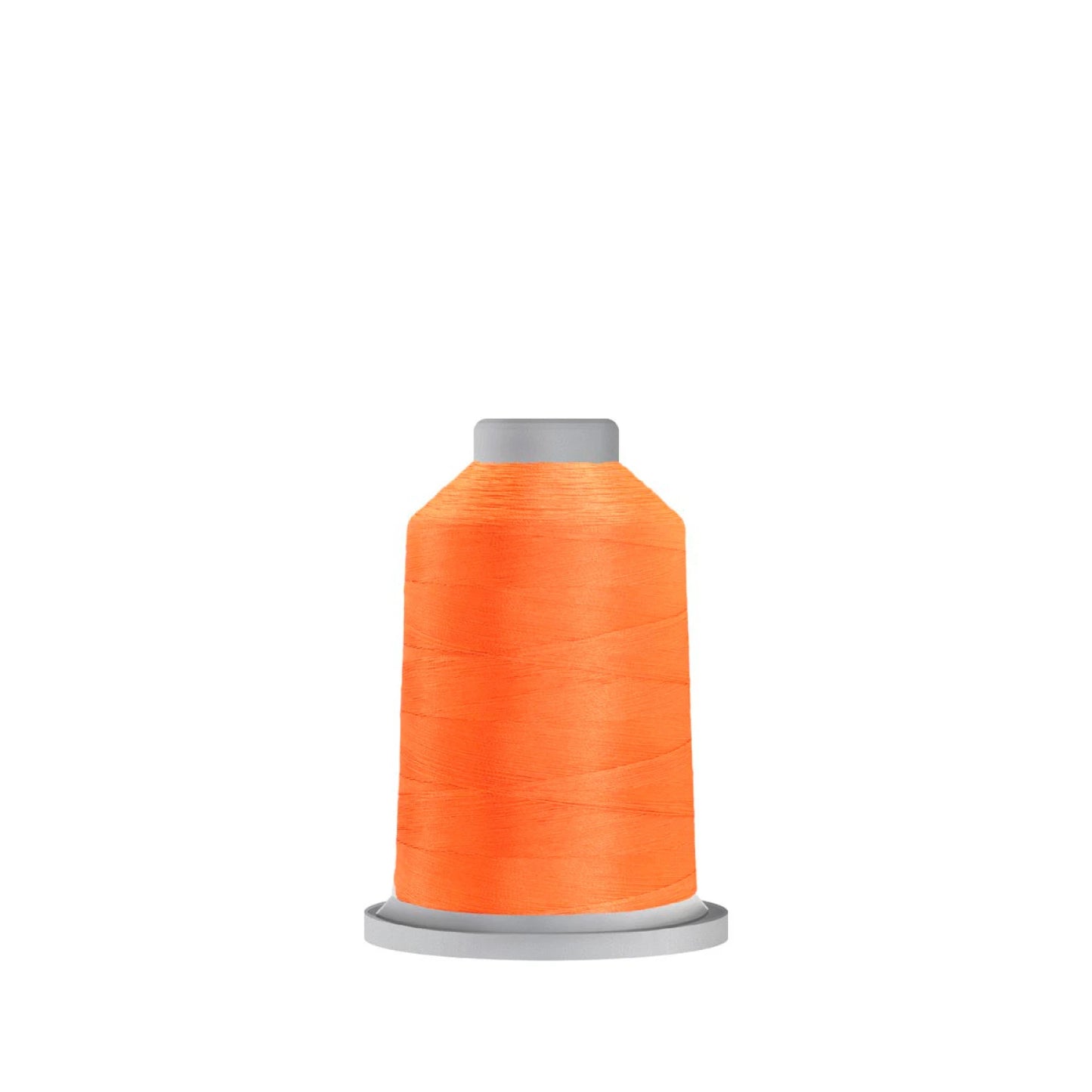 Glide 40wt Polyester Thread 1,100 yd Mini King Spool Neon Orange 90811