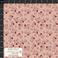 PRE-ORDER Stof The Sweetest Embrace Pretty Floral - Rose - Black Rabbit Fabric Inc.