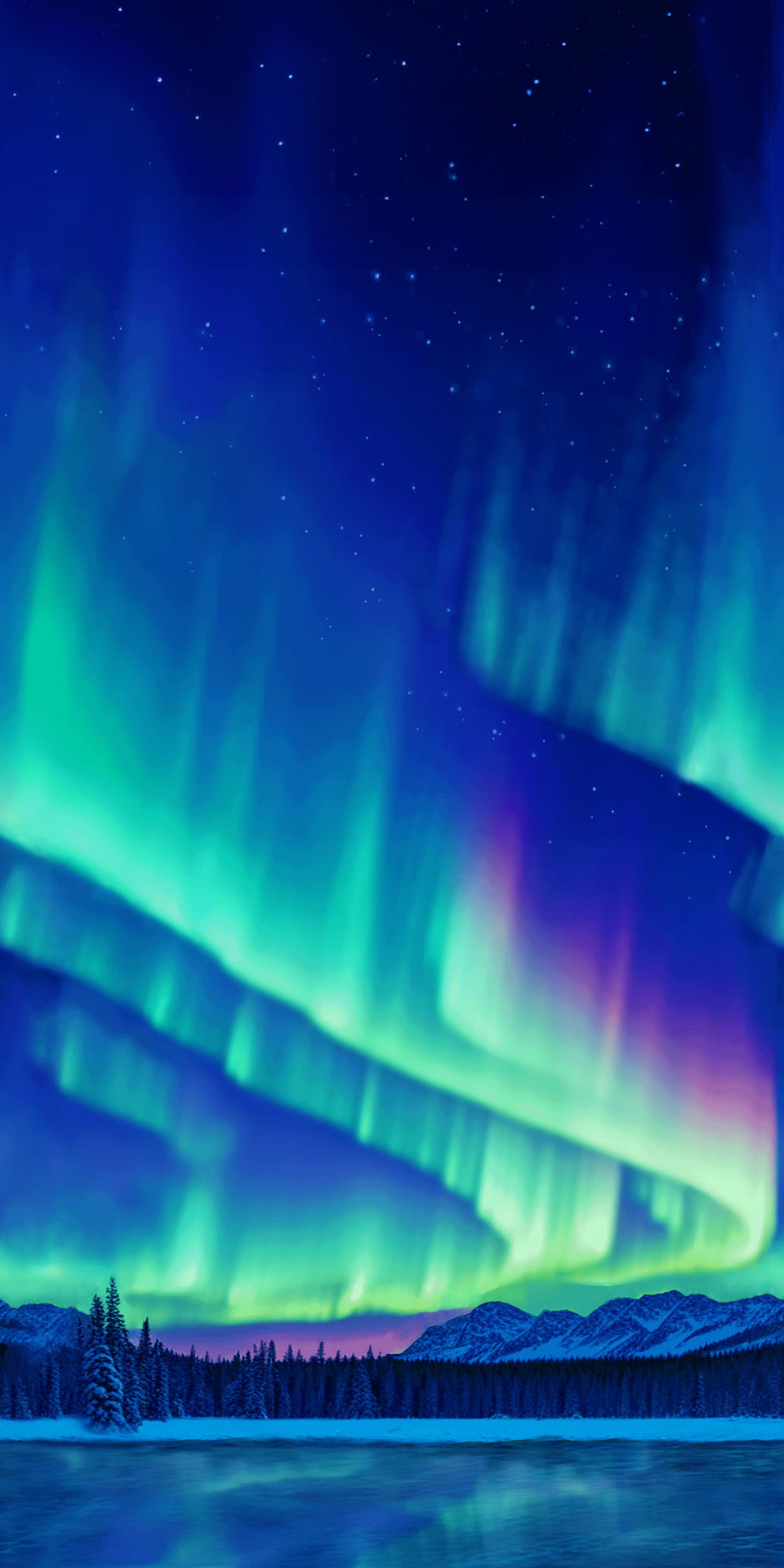 Wideback - StudioE Cosmic Flow - Blue/Green