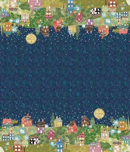 Moda Paper Hamlet Double Border - Black Rabbit Fabric Inc.