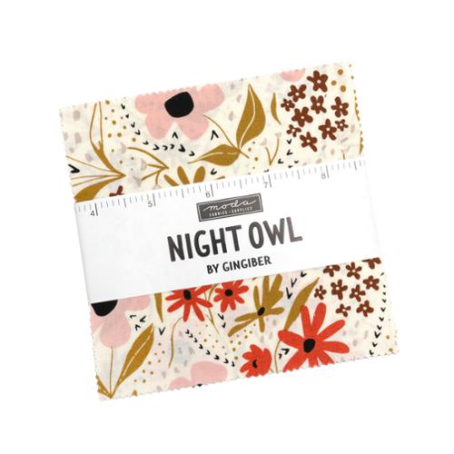 Charm Pack - Moda Night Owl 42 pieces