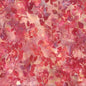 Hoffman Bali Batik Leaves - Carnation - Black Rabbit Fabric Inc.
