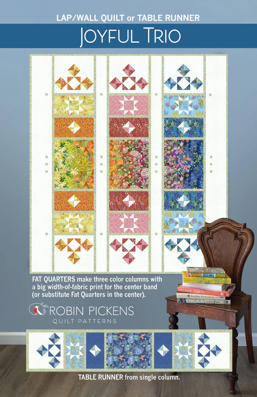 Paper Quilt Pattern - Joyful Trio