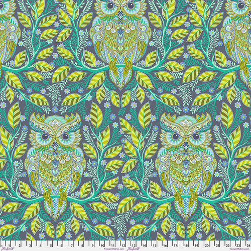 Tula Pink Full Moon Forest II - Hootie Patootie - Starlight