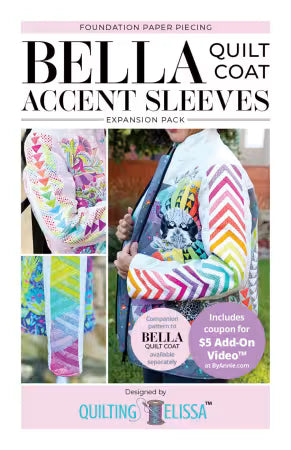 Bella Accent Sleeves - FPP Expansion Pack (for Bella Quilted Coat)