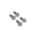 Citrus Slice Zipper Sliders with Pulls - *SIZE#5* (4 pack)