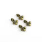 Sallie Tomato - Cherry Zipper Sliders with Pulls - *SIZE#5* (4 pack)