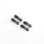 Pineapple Zipper Sliders with Pulls - *SIZE#5* (4 pack)