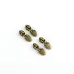 Strawberry Zipper Sliders with Pulls - *SIZE#5* (4 pack)