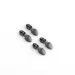 Strawberry Zipper Sliders with Pulls - *SIZE#5* (4 pack)