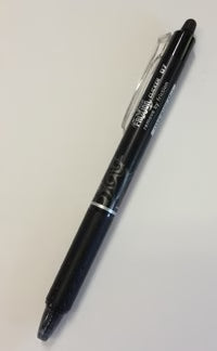 Pilot Frixion CLICKER Erasable Gel Pens, 0.7mm - 2 Colours