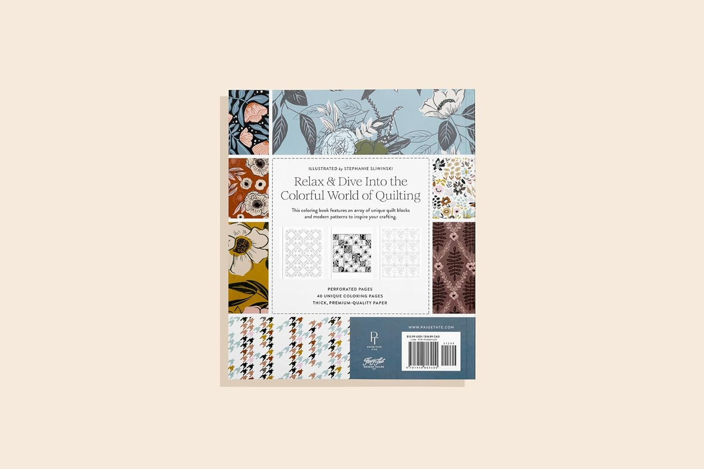 Book: Modern Quilting Coloring Book