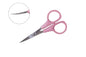 LDH Scissors Curved Blade Embroidery Scissors 4.75" - Black Rabbit Fabric Inc.