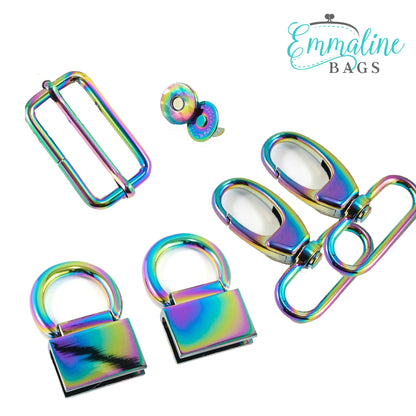 Emmaline Hardware Kit - The Double Flip Shoulder Bag