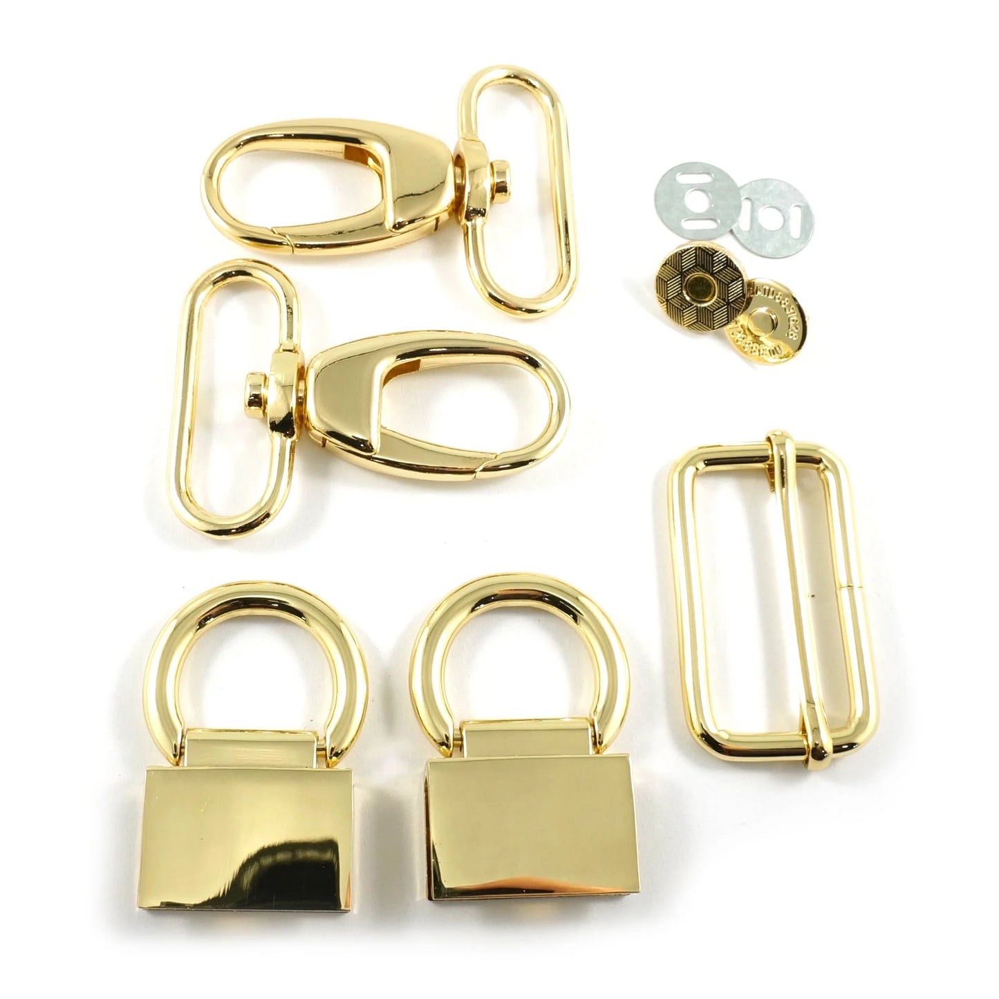 Emmaline Hardware Kit - The Double Flip Shoulder Bag