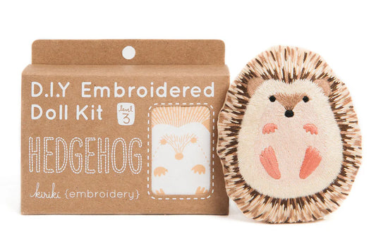 ***PRE-ORDER*** Kiriki Embroidery Kit: Hedgehog