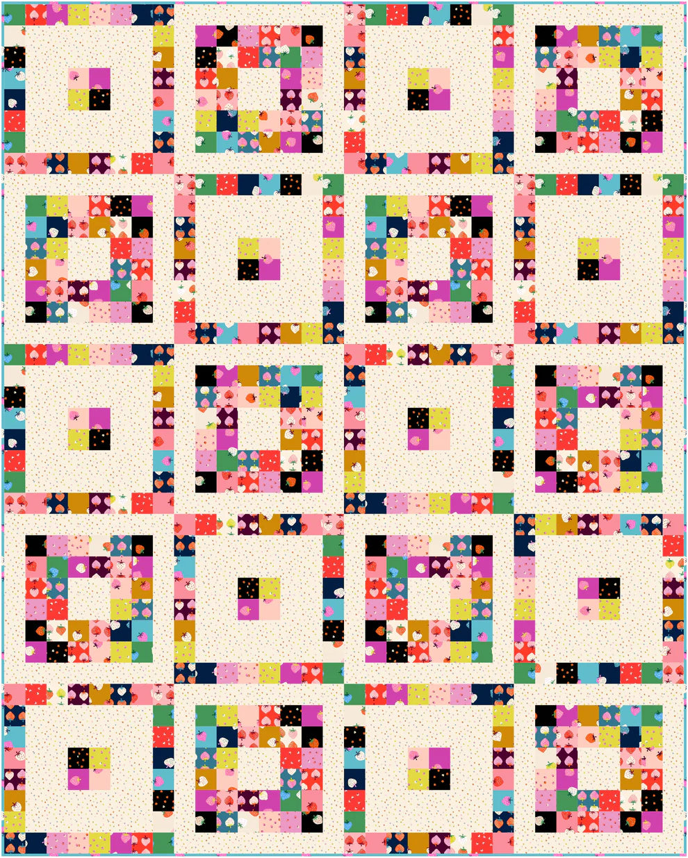 Jelly Squares Quilt Pattern by Copper Kettle Quilt Company