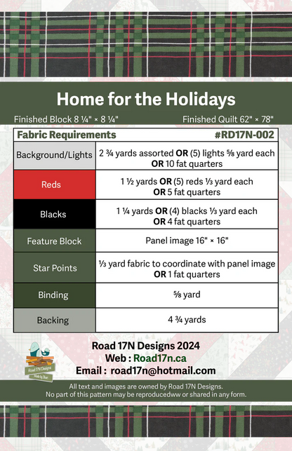 Home for the Holidays Quilt Pattern