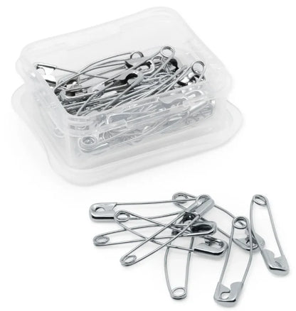 Dritz Curved Safety Pins Size 2, 38mm - Black Rabbit Fabric Inc.