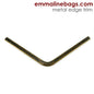 Metal Edge Trim: Style A - Large Pointed (1 per package)