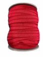 Red 5/8" Fold over elastic - Black Rabbit Fabric Inc.