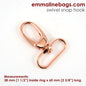 Emmaline Swivel Snap Hook: Designer Profile (2 Pack)